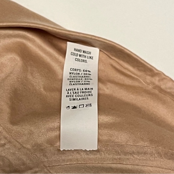 Aerie Sunnie Blossom Lace Padded Triangle Bralette in Sandalwood Size XXL New - Picture 9 of 10